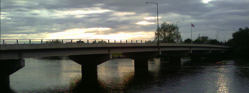 Grand Avenue Bridge over Wisconsin River
