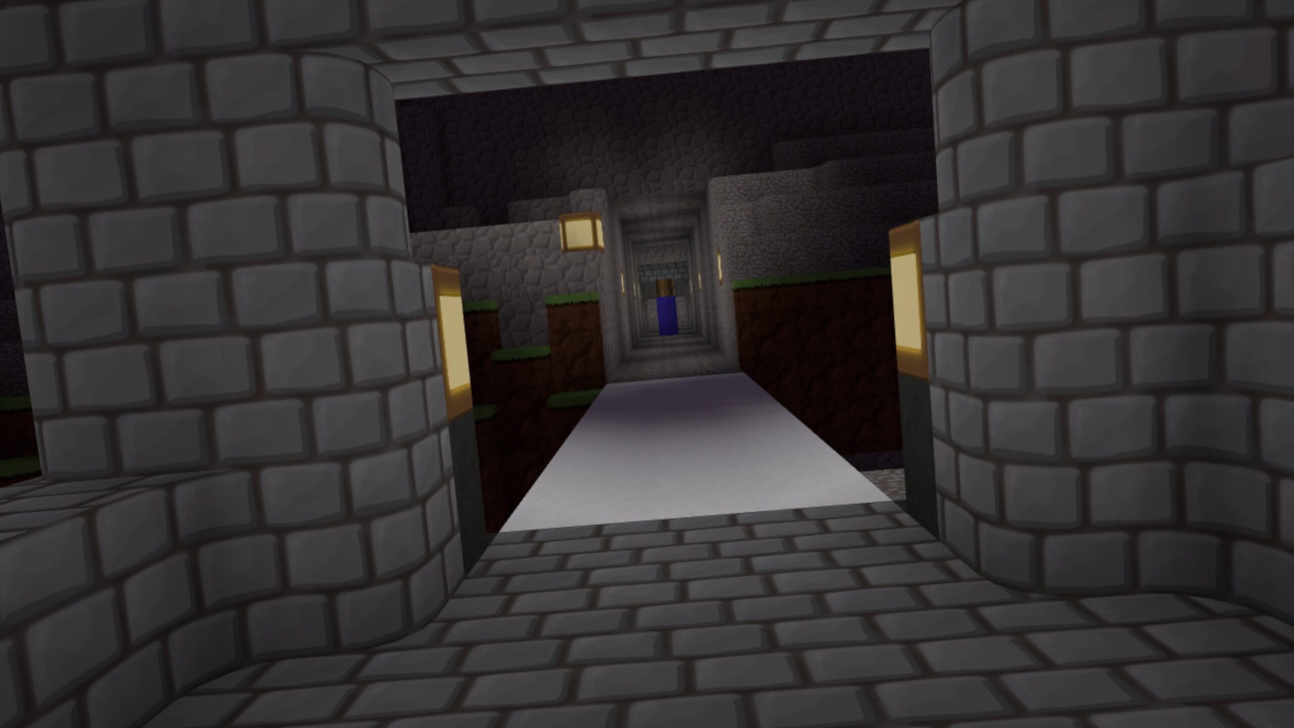 Walking around in immersive mode.